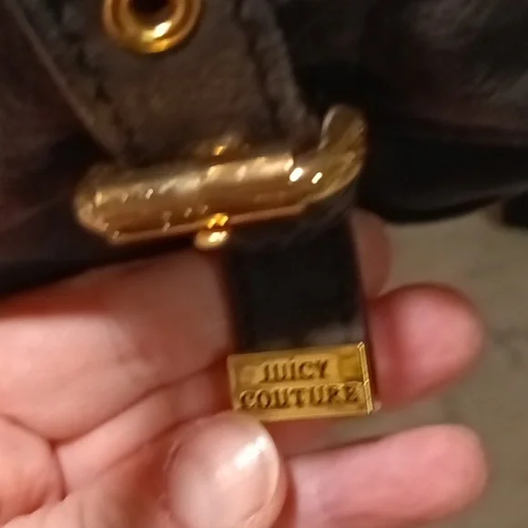 EUC Vintage Juicy Couture Large Leather Satchel Bag - Picture 5 of 11